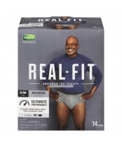 Depend Real Fit Underwear for Men Maximum Absorbency
